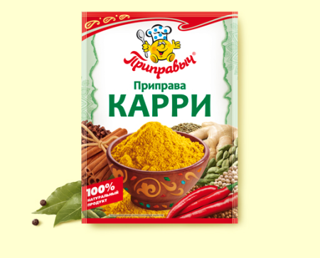 Приправа Карри 15г*35шт (шоу-бокс) Приправыч